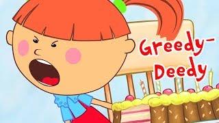 The Little Princess - Greedy-Deedy - New Animation For Children