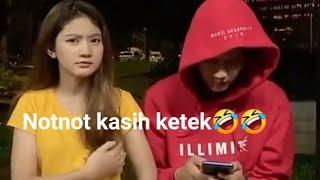 VIRAL.NOTNOT KASIH KETEK KE EVOS MANAY