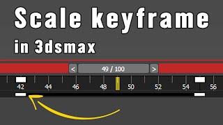 Solved: How to scale/extend keyframe in 2 second !!!! |3DsMax|