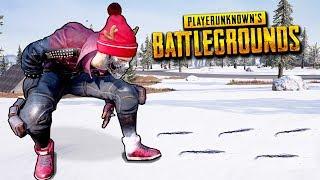 PUBG: В ТОП-1 ПО СЛЕДАМ НА СНЕГУPLAYERUNKNOWN'S BATTLEGROUNDS