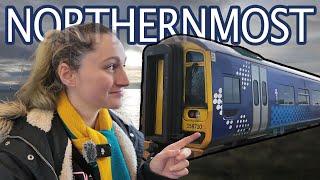 I rode up the Far North Line to Thurso!