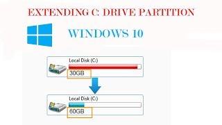 How to Extend C: Drive without Formatting PC in Windows 10 | Windows 10 Extend Volumes