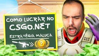 Nova ESTRATÉGIA MALUCA para ganhar SKINS no CSGO.NET  ( Double Green Strategy )