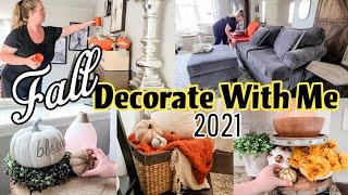 Fall 2021 Decorate With Me! Fall Decorating Ideas! Clean and Decorate With Me 2021