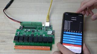 Lesson29- Tasmota for KC868-A8 by PCF8574 relay and monitor sensor