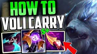 Volibear Build Scaling is NUTS (Best Build/Runes) How to Play Volibear & CARRY for Beginners S14