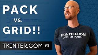 Pack Vs Grid For Placement - Intro To Tkinter 3