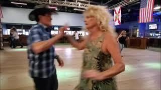 Snake River Shuffle Partner Dance By Mike & Jayne Shoppell To Music With Kristi At Renegades On 6 1