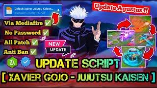 SCRIPT SKIN XAVIER JUJUTSU KAISEN FULL EFFECT NO PASSWORD TERBARU NEW PATCH MEDIAFIRE P2