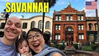 Canadian family’s PERFECT DAY in SAVANNAH, GEORGIA (USA roadtrip)