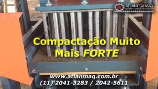 Maquina de Blocos e Pavimentos de Concreto Hidraulica - Atlantica Maq