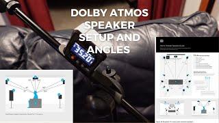 Dolby Atmos In-Ceiling Speaker Setup and Angles | Is the Dolby recommendation accurate?