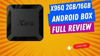 X96Q 2GB/16GB Android TV Box | Full Review | اردو / हिंदी` | Urdu / Hindi