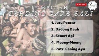 KUMPULAN GENDING RARE BALI | LAGU BALI ANAK TEMPO DULU | PURWA STUDIO