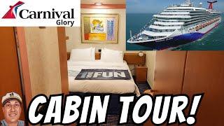 Interior Cabin #7276 Tour on Carnival Glory Cruise Ship | January 2025