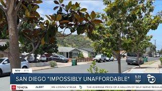 Report: San Diego "impossibly unaffordable"
