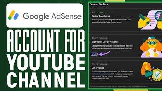 How To Create A Google AdSense Account For YouTube Channel (2024) Full Guide