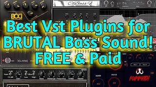 BEST 10 BASS VST Plugins FREE & Paid (Rock & Metal) - Audio Assault, Neural Dsp, Aurora Dsp, Nalex