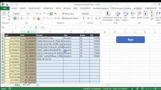 Reverse Geocoder In Excel