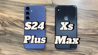 Samsung Galaxy S24+ vs iPhone Xs Max