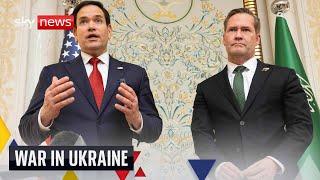 Ukraine accepts US proposal for 30-day ceasefire - Rubio and Waltz news conference