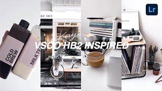 HB2 VSCO Inspired Lightroom Presets