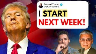 Trump starts next week - What to expect | Immigration updates - H1B Visa, OPT, Green Card