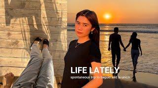 LIFE VLOG  Spontaneous Trip to Baguio and La Union! | Mariah Fel