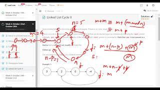 Linked List Cycle II - 27th Oct LeetCoding Challenge - GoMaster Coding Interviews