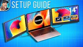 How to Setup - Cevaton S3 Triple Screen Extender Setup Guide