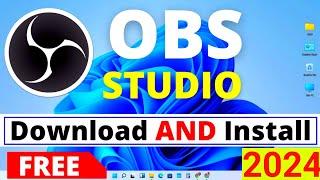 How To Download And Install OBS Studio 26.1.1 On Windows (2024) || Obs Studio Download Kaise kare