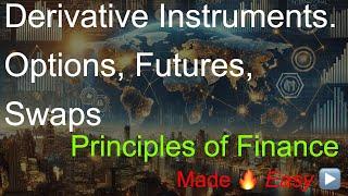  Derivative Instruments Made Easy! Options, Futures & Swaps Explained  For Finance Students