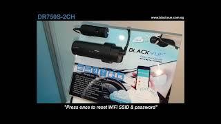 BlackVue DR750S / DR900S - Reset WiFi SSID and password using WiFi button (Tutorial)