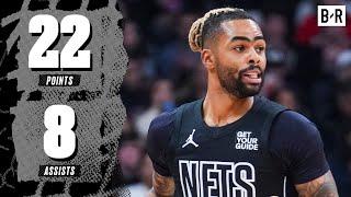 D'Angelo Russell Drops 22 Points in His Nets Season Debut