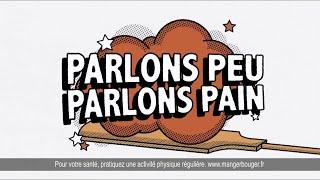 Parlons peu parlons pain McDonald's "ensemble faisons les choses en grand" Pub 30s