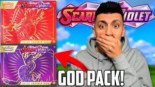 I CAN'T BELIEVE I PULLED IT! Pokemon Scarlet and Violet Elite Trainer Boxes!