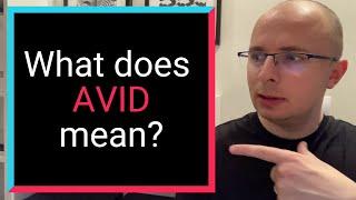 What does AVID mean? - Merlin Dictionary