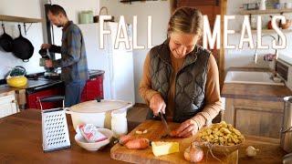 A Day of Cooking from our Basement Grocery Store (simple recipes!)