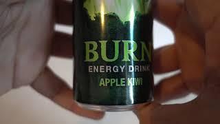Burn Energy Drink Apple Kiwi Flavour (No Talking)