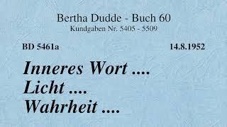 BD 5461a - INNERES WORT .... LICHT .... WAHRHEIT ....