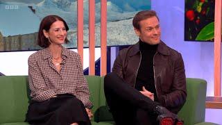 Outlander’s Caitríona Balfe and Sam Heughan on The One Show 19/11/2024