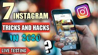 7 INSTAGRAM Tricks And Hacks In 2020 | Live Testing 