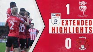 Lincoln City v Leyton Orient extended highlights