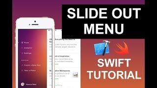 Slide Menu In iOS Swift 5 - Hamburger Menu - Like Popular Apps Do