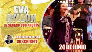 EVA AYLLON LLEGA A SÁBADO CON ANDRÉS POR SUS 50 AÑOS DE TRAYECTORIA