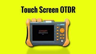 Touch Screen OTDR Optical Time Domain Reflectometer Integrated VFL