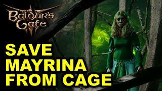 How to Save Mayrina from Cage | Baldur's Gate 3 (BG3)