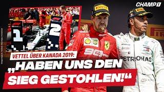 Rückblick: Unglaubliche Szenen beim Kanada-GP 2019! Wie Vettel seinen Sieg an Hamilton verlor