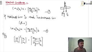 Simplified: Isochronous Governor | Governor | GATE Theory of Machines and Vibrations