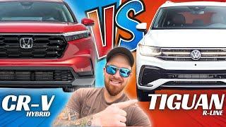 2023 Honda CR-V Hybrid vs 2023 Volkswagen Tiguan [Crossover SUV Comparison]